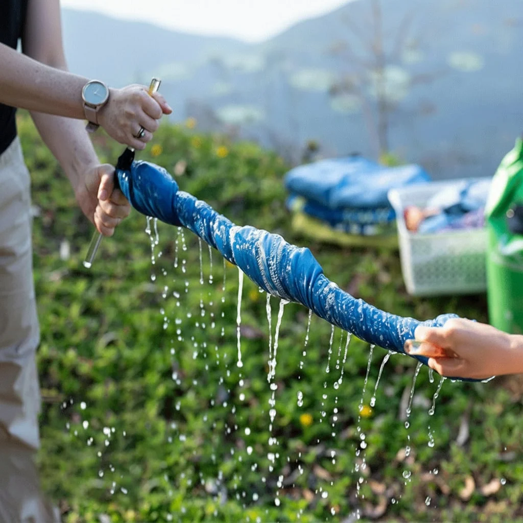 Portable Manual Clothes Wringer Efficient Laundry Water Removal - Image 8